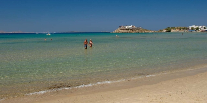 Aghios Georgios beach.Naxos island. Cyclades. Greece. Europe.George Detsis. 06/2008.