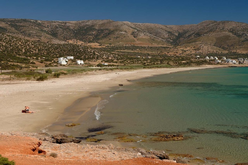 Agiassos beach.Naxos island. Cyclades. Greece. Europe.George Detsis. 06/2008.