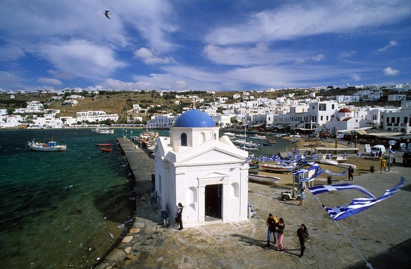 Mykonos - Churches in Chora