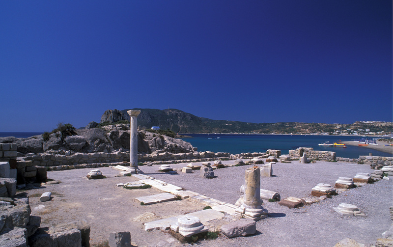 Kefalos bay, Agios Stefanos, archaeological site Kos, Dodecanese, Greece©Clairy Moustafellou/IML Image Group