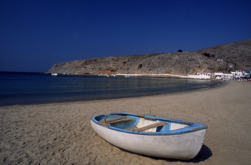 DODECANESE-KALYMNOS ©CLAIRY MOUSTAFELLOU Pserimos isl. Port beach