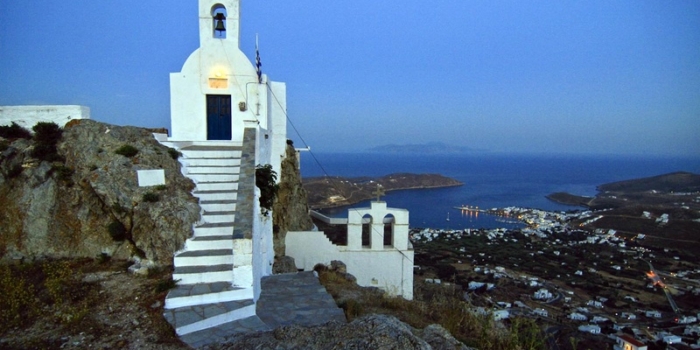 Serifos - The churches of the castle