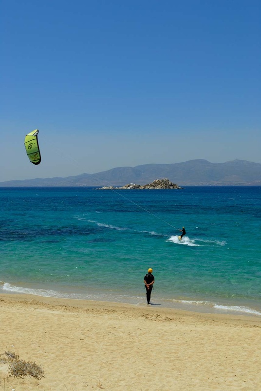 Parthenos beach.Naxos island. Cyclades. Greece. Europe.George Detsis. 07/2007.