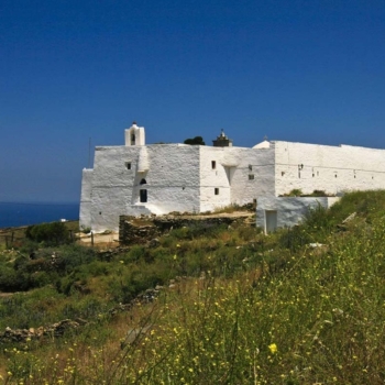Serifos - The monastery of Taxiarches