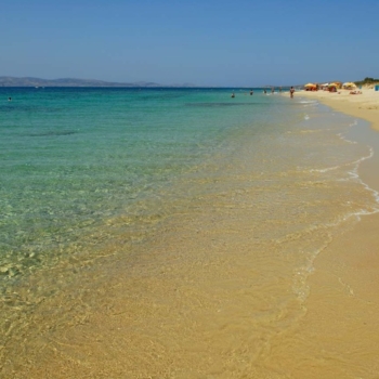 Plaka beach. Naxos island. Cyclades. Greece. Europe. George Detsis. 07/2007.