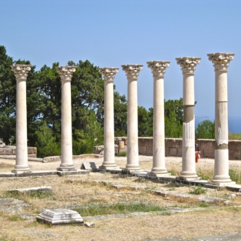 The sanctuary of Asclepios, Kos island.